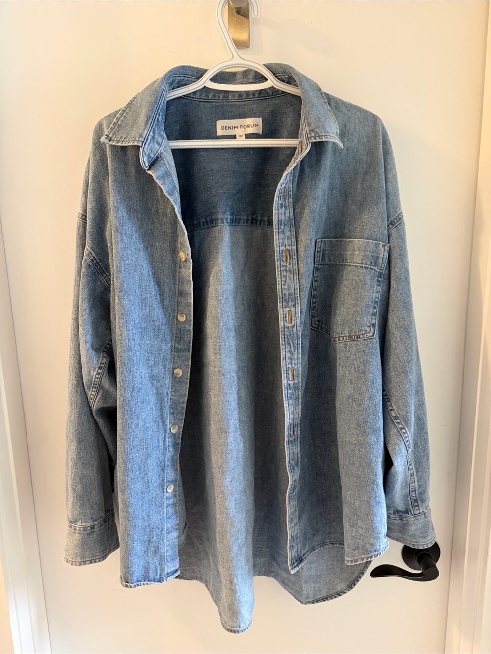 Denim Forum Women’s Light Blue Denim Shirt